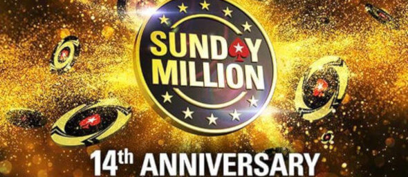 Výroční Sunday Million s garancí $12,5 milionu se hraje tuhle neděli!