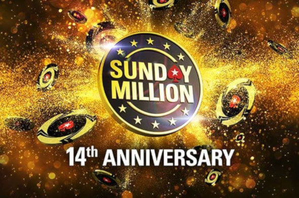 Výroční Sunday Million s garancí $12,5 milionu se hraje tuhle neděli!