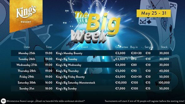 Program The Big Week v King's