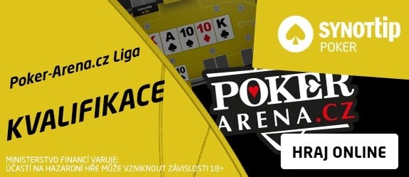 Jak hrát zadarmo SYNOT TIP Poker-Arena.cz ligu - hrajte online kvalifikace zdarma!