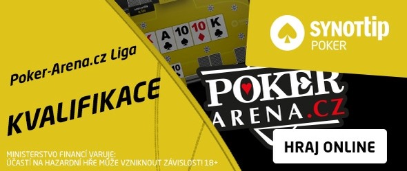 Jak hrát zadarmo SYNOT TIP Poker-Arena.cz ligu - hrajte online kvalifikace zdarma!