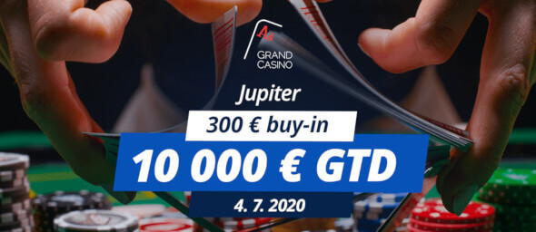 Víkend ve znamení Jupiteru garantuje v Grand Casinu €24,000