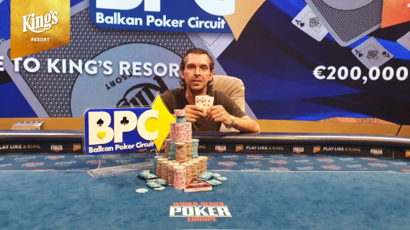 Finále hlavního turnaje Balkan Poker Circuit ovládl v King's Casinu německý hráč Rai Bernhardt