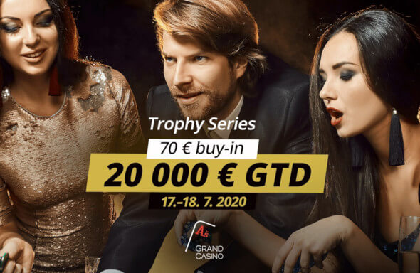 Trophy Series tento týden garantuje nejméně €20,000