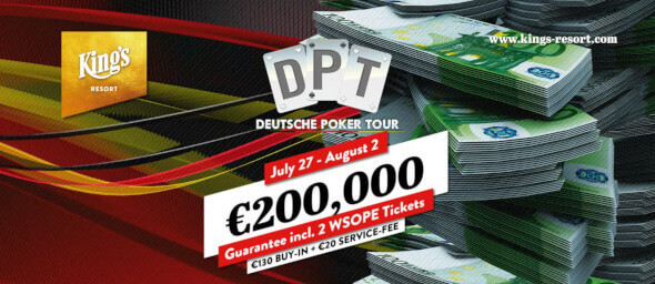 V Deutsche Poker Tour si jen za €150 zahrajete o nejméně €200,000