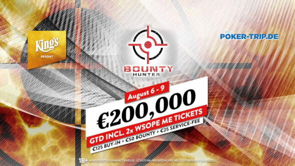 V Bounty Hunteru se příští týden hraje za €200 o nejméně €200,000
