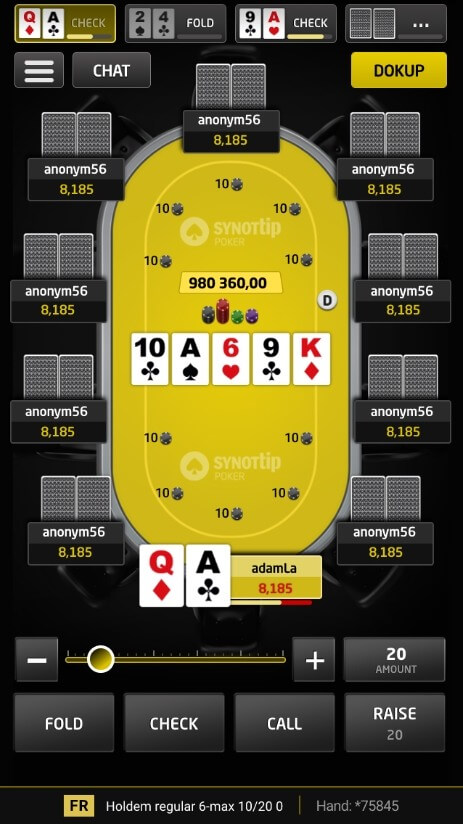 Co říkáte na chystaný vzhled pokerového stolu na herně SYNOT TIP?