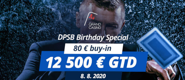 DPSB Birthday Special garantuje v Grand Casinu €12,500