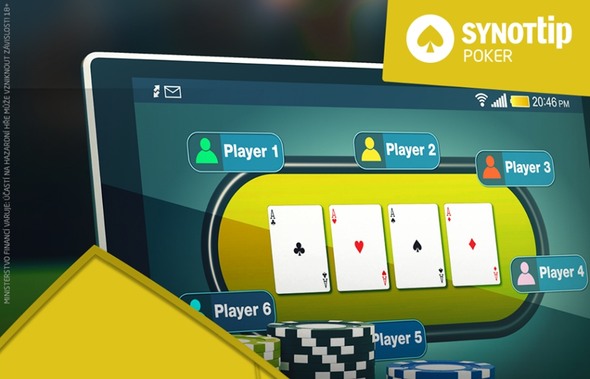 Víkendové poker turnaje na herně SYNOT TIP