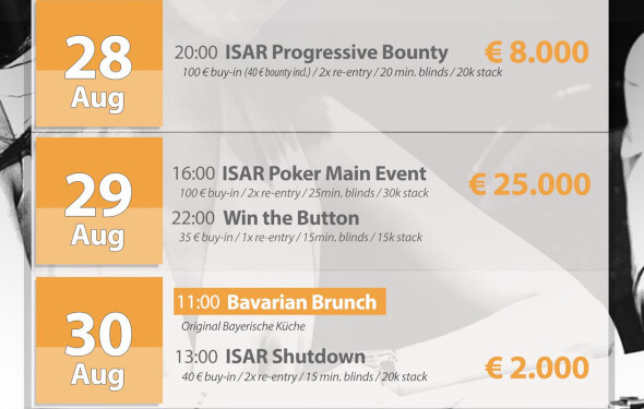 Program Isar Poker Festivalu