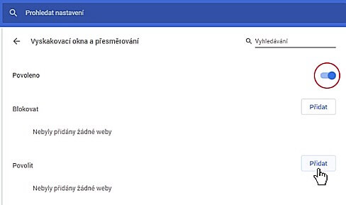 SYNOT TIP poker - automatické otevírání stolů - Krok 6