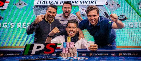 Francesco Di Domenico vítězí v Main Eventu Italian Poker Sport