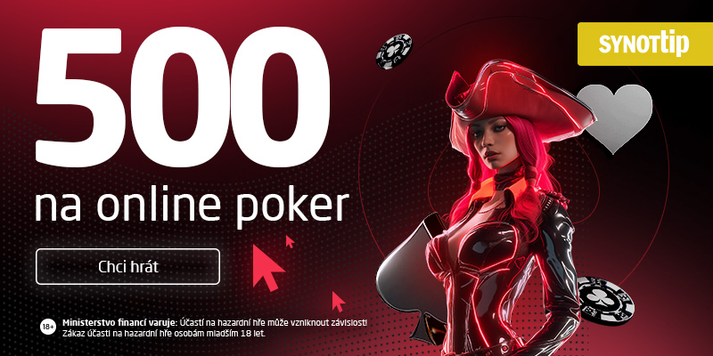 Synot Tip Poker nabízí bonus 500 BENEFIT bodů i&nbsp;na Sit and Go turnaje