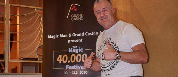 Magic Man nás zve do Aše na festival o €40,000 GTD