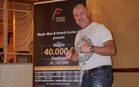 Magic Man nás zve do Aše na festival o €40,000 GTD