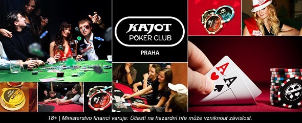 Pražský klub Kajot Praha nabízí skvělý poker 5x týdně
