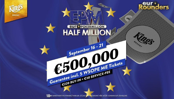 O nejméně půl milionu eur v rozvadovském Euro Poker Millionu