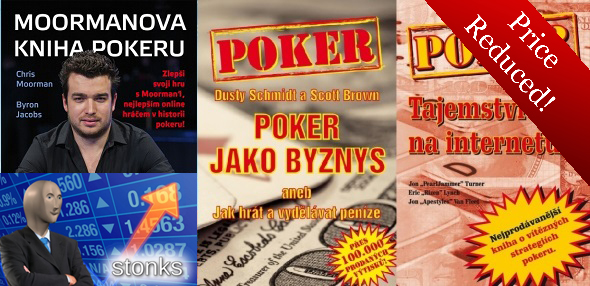 Pořiďte si pokerové knihy se slevou až 30 %