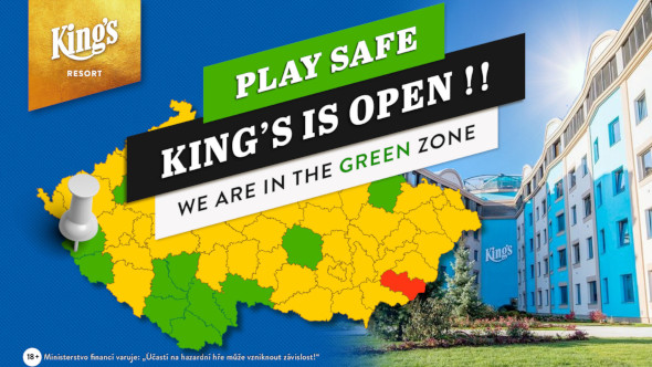 King's Resort zůstává kromě pokerových turnajů v plném provozu