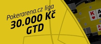 Nenechte si ujít dnešní POKERARENA.CZ LIGA 30,000 Kč GTD