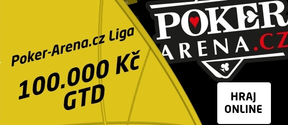 Dnes se hraje SYNOT TIP Poker-Arena.cz liga 100,000 Kč GTD!