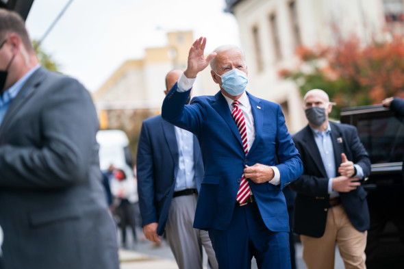 Favorit na funkci příštího amerického prezidenta Joe Biden v kampani