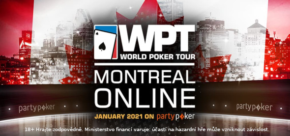 WPT Montreal o $2,000,000 GTD se stěhuje na partypoker