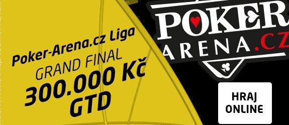 Poker-Arena liga - Nepropásněte! Dnes se hraje velké finále o 300,000 Kč!