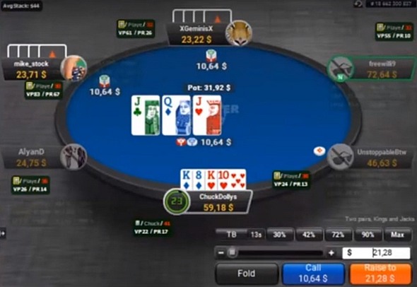 Pot Limit Omaha - Floating