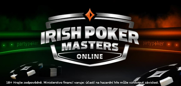 Na partypokeru se o víkendu rozehraje Irish Poker Masters