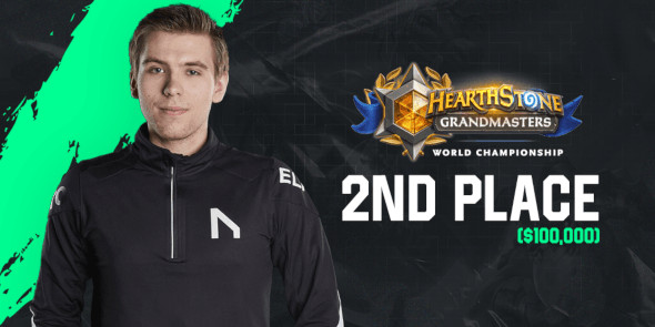 Jaromír Jarla Vyskočil končí druhý na Hearthstone World Championship 2020