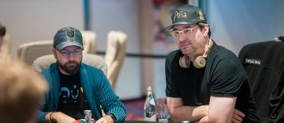 Daniel Negreanu a Phil Hellmuth v rozvadovském King's