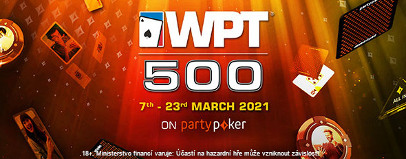 Partypoker: Milionová WPT500 se tento týden hraje jako PKO