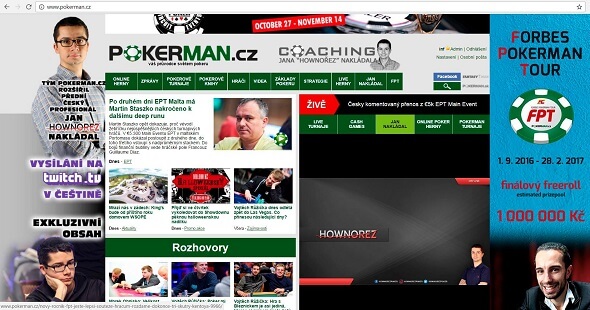 Web Pokerman končí