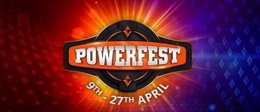 Dubnový Powerfest si na partypokeru zahrajete již od dolaru