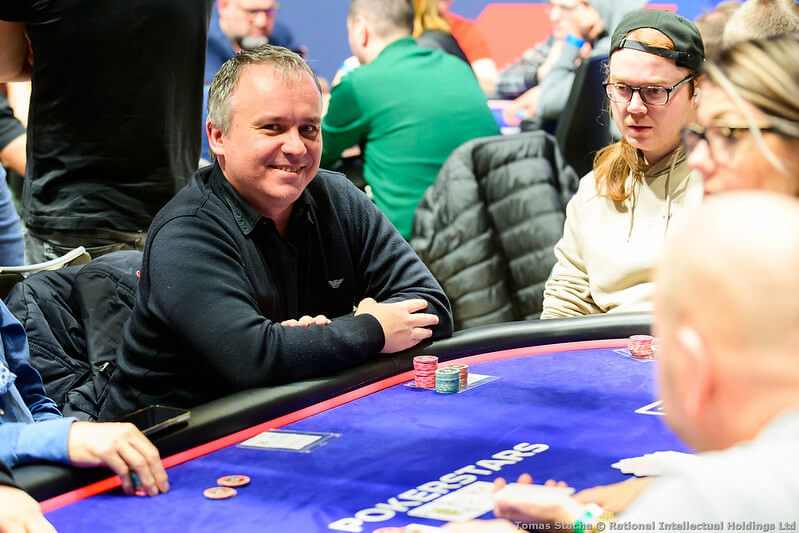 Martin Staszko během EPT turnaje