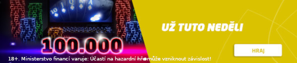 Nedělní 100 000 Kč GTD Multireentry - Late Reg