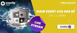 Main Event ČPT startuje dnes, od 17:45 sledujte live stream na Twitchi Poker-Areny