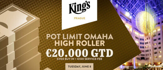 V pražském King's rozjede turnaje PLO High Roller o €20,000 GTD