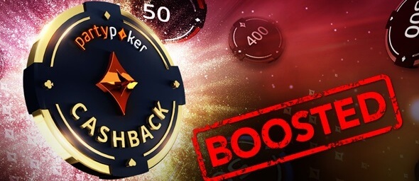 Partypoker odměňuje aktivní hráče, navyšuje cashback o 10 %