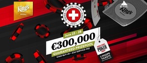 King's Resort: Swiss Poker Open garantuje €300 tisíc 