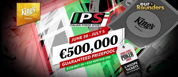 Italian Poker Sport Main Event garantuje půl milionu eur za pouhých €220