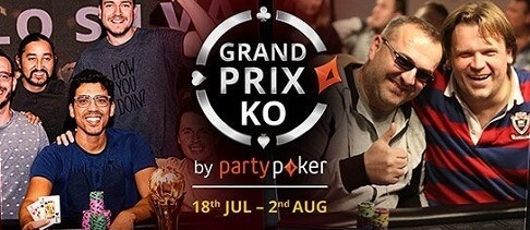 Zahrajte si Grand Prix Knockout 6-maxy na partypokeru