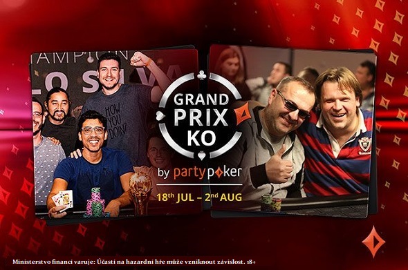 Zahrajte si Grand Prix Knockout 6-maxy na partypokeru