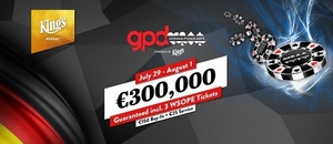 Letní German Poker Days v King's garantují €300 tisíc