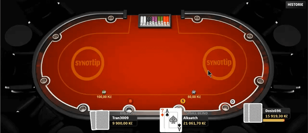 Synot Tip Poker video: Alkaatch ve 3handed CG 50/100 Kč