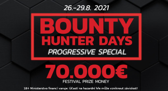 Grand Casino: Bounty Hunter Days příští týden garantují €70,000