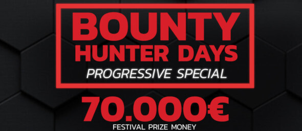 Bounty Hunter Days přijíždějí do Grand Casina s garancí €70,000