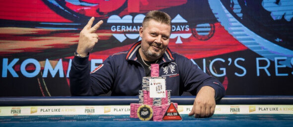 Jaromír Verner je nejúspěšnějším Čechem druhých German Poker Days v roce 2021