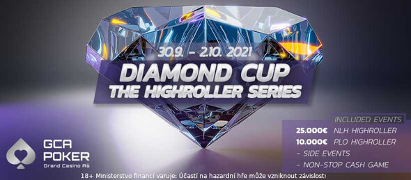 Přelom měsíce bude v Grand Casinu patřit High Roller Diamond Cupu
